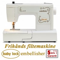 BabyLock Embellisher filtemaskine